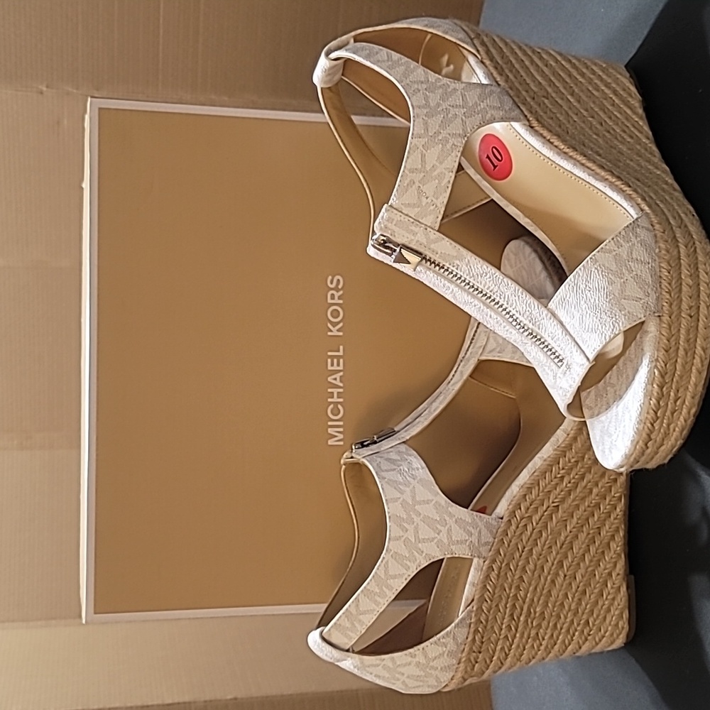 Michael Kors wedge sandals